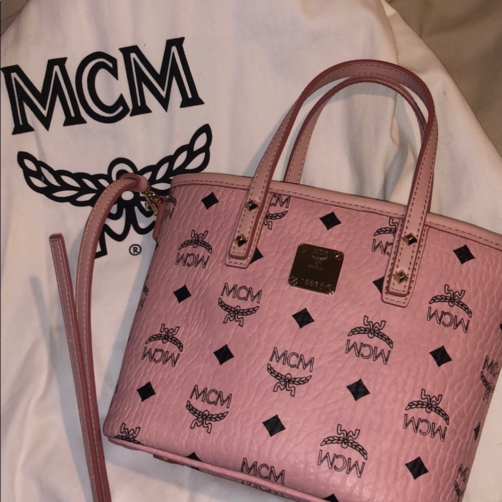 MCM Anya mini shopper crossbody